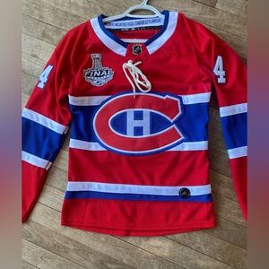 Montréal Canadiens jersey Edition Stanley cup final 2021.
